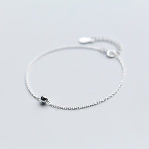 Bracelet de perles brillantes