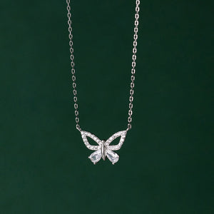 Collier murmures de papillons