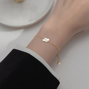 Bracelet note d'amour