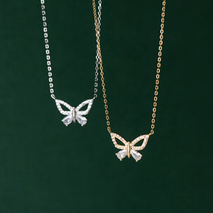 Collier murmures de papillons