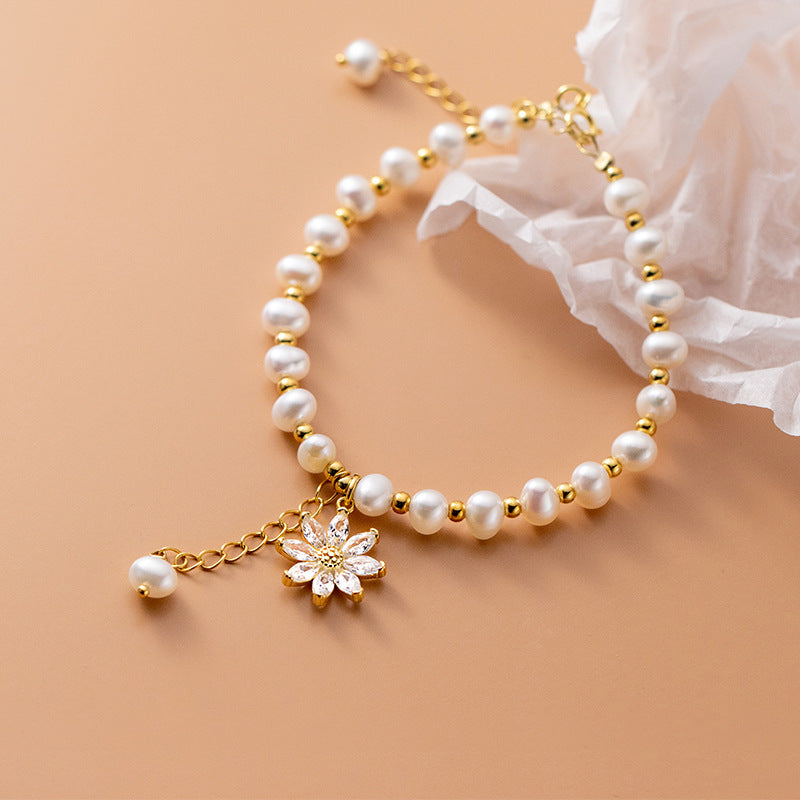 Bracelet de perles de lotus