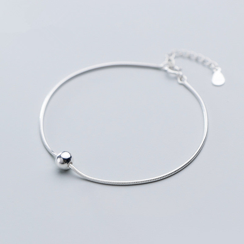 Bracelet brillant en argent