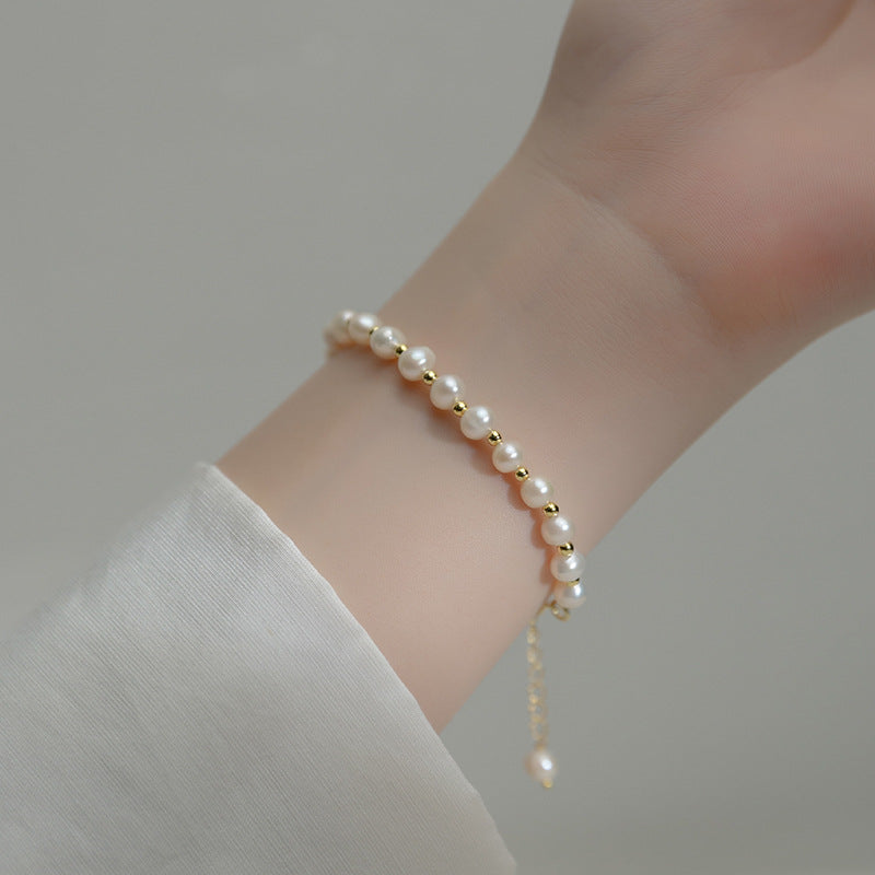 Bracelet de perles éthérées
