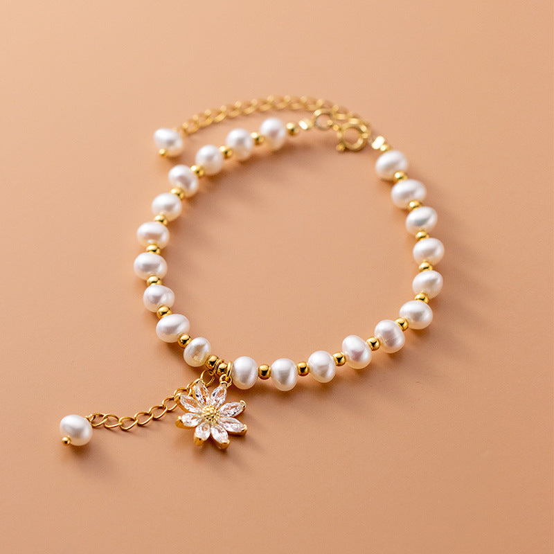 Bracelet de perles de lotus