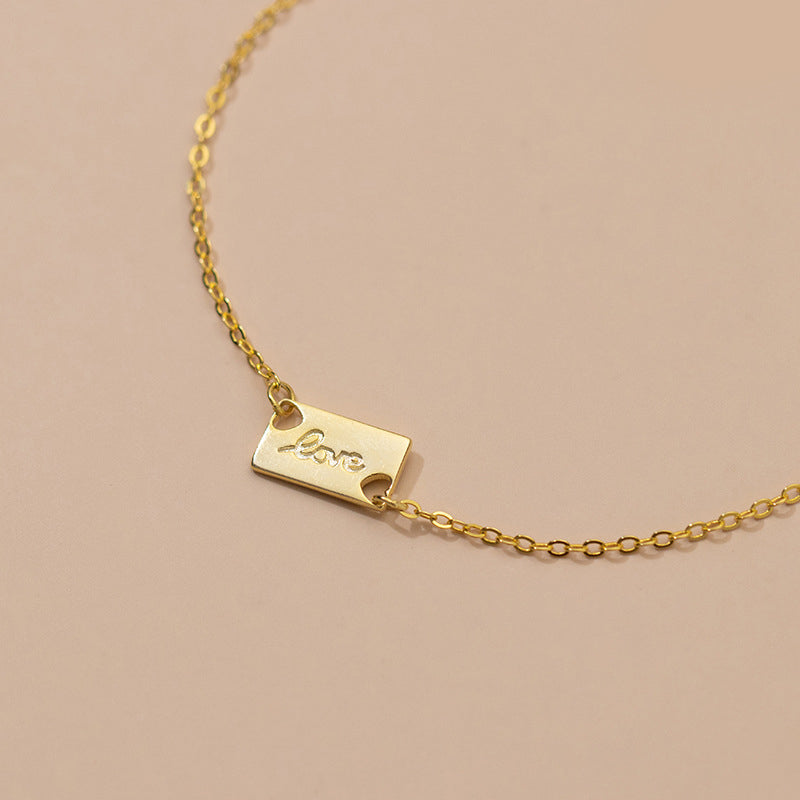 Bracelet note d'amour