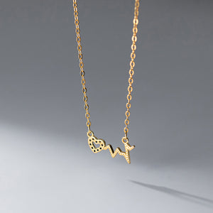 Collier Romance Battement de Coeur