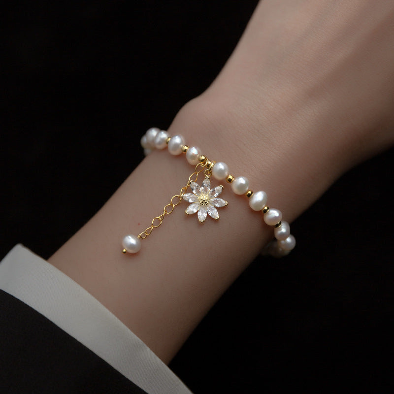 Bracelet de perles de lotus