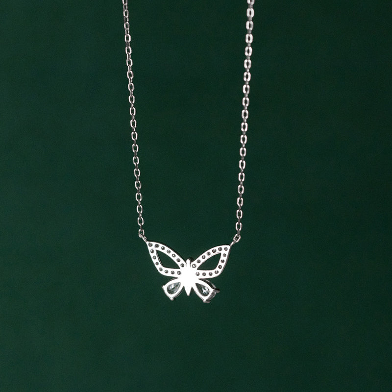 Collier murmures de papillons