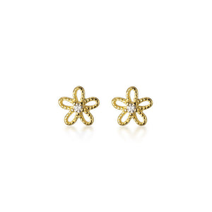 Hollow Flower Stud Earrings