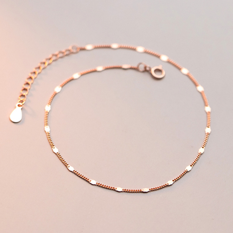 Simple Link Chain Anklet