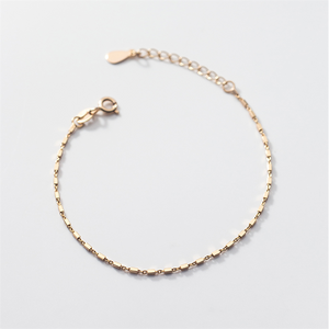 Small Square Chain Bracelet