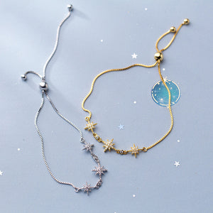 Light Six-pointed Star Bracelet