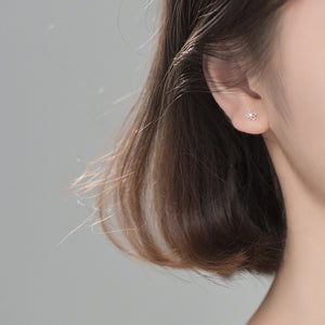 Hollow Flower Stud Earrings