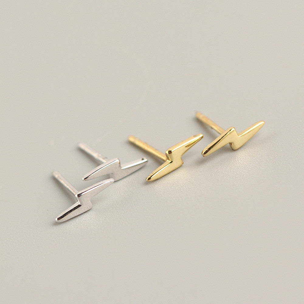 Lightning Stud Earrings