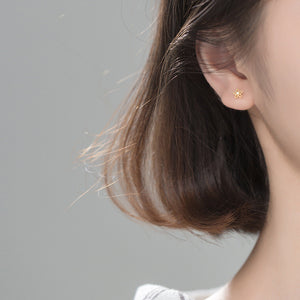 Hollow Flower Stud Earrings