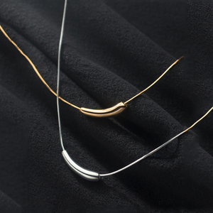 Geometric Arc Necklace