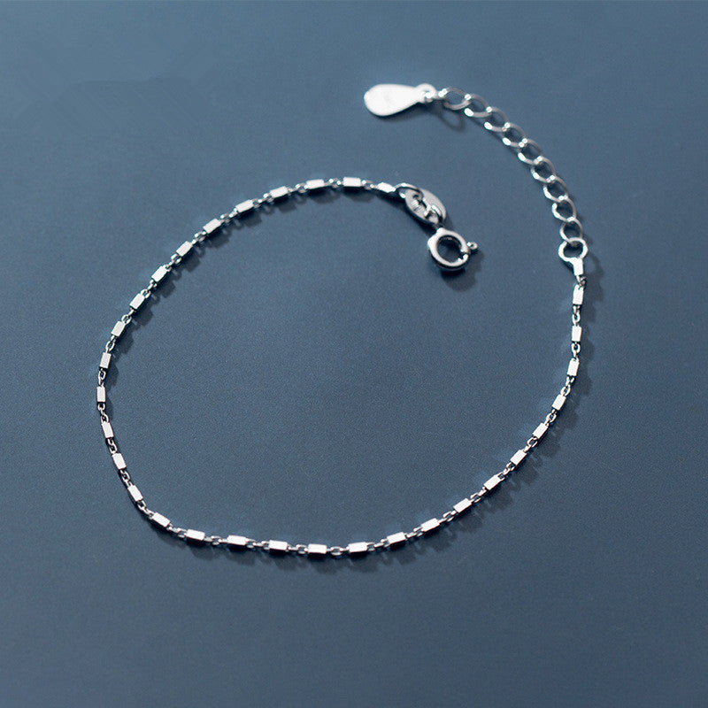 Small Square Chain Bracelet