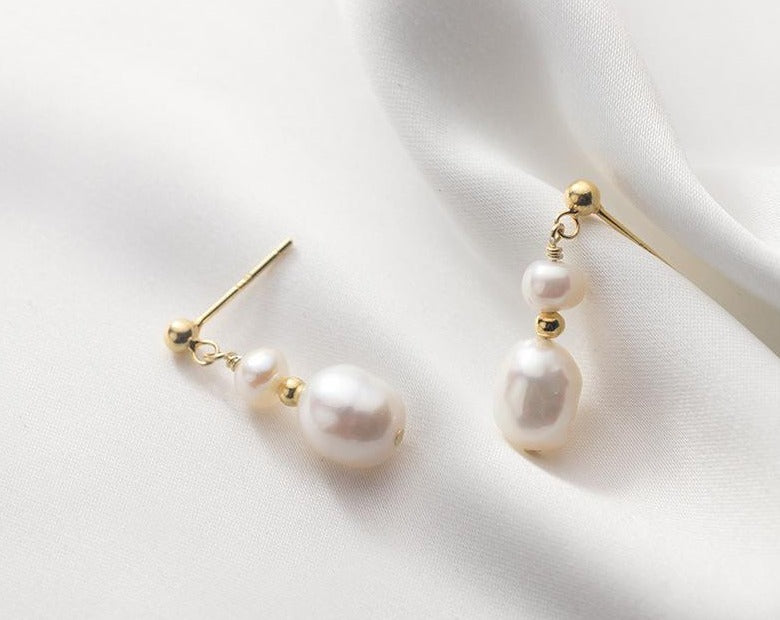 Baroque Pearl Earrings