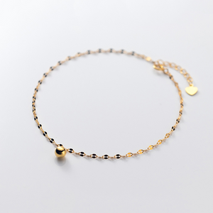 Golden Bead Anklet