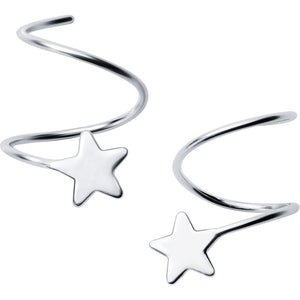 Rotating Star Earrings