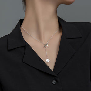 Good Luck Geometric Pendant Necklace