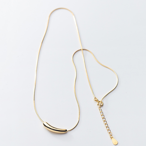 Geometric Arc Necklace