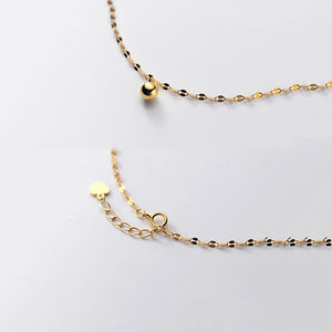 Golden Bead Anklet