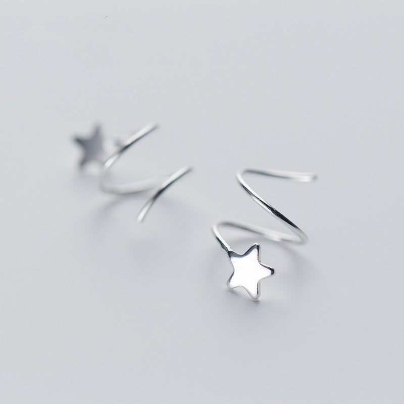 Rotating Star Earrings