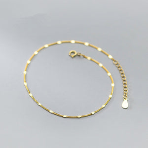 Simple Link Chain Anklet