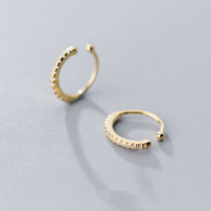 Simple Luxurious Clip Earrings