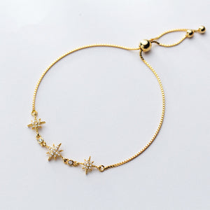 Light Six-pointed Star Bracelet