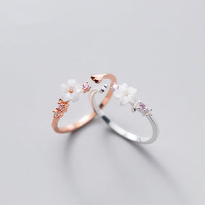 Korean Sweet Flower Ring