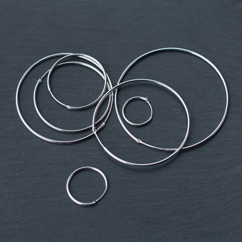 Circle Hoop Earrings