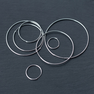 Circle Hoop Earrings