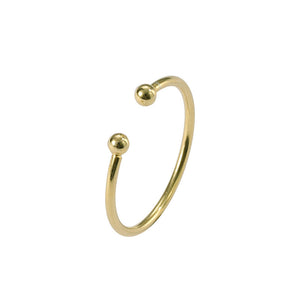 Double-ended Round Bead Ring