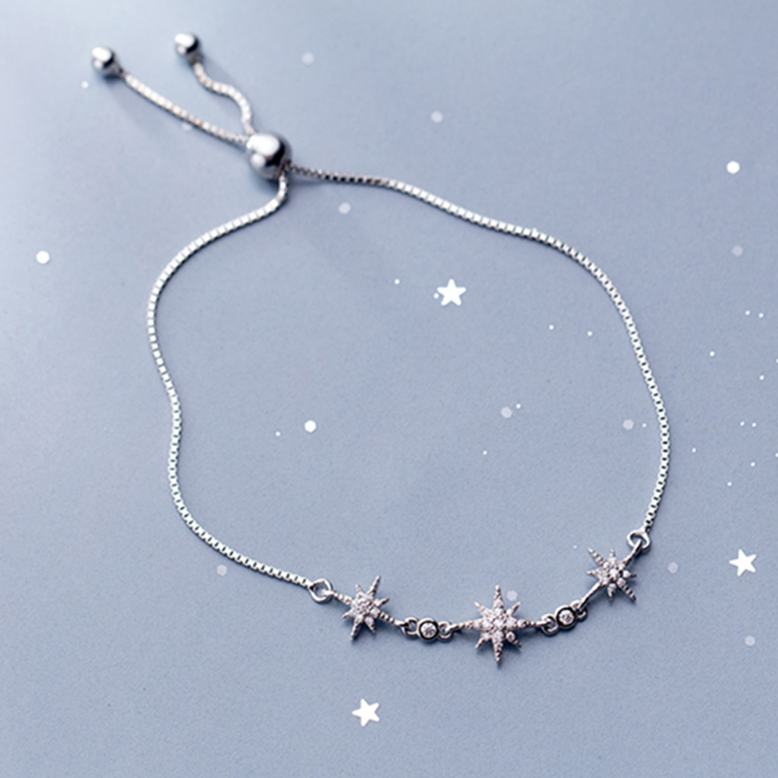 Light Six-pointed Star Bracelet