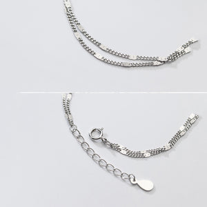 Double Chain Link Bracelet