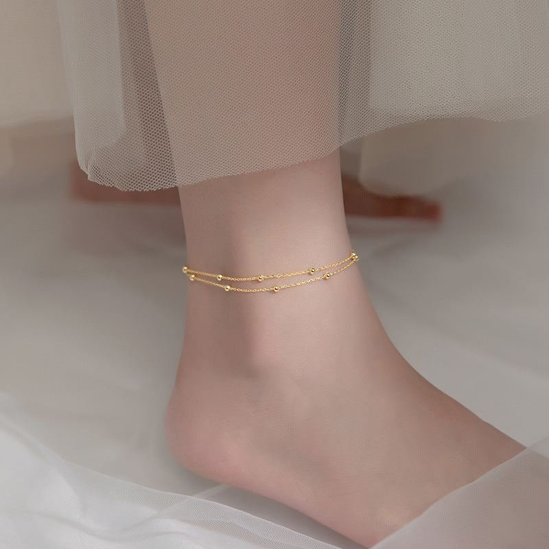 Double Punk Chain Anklet