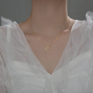 Star Moon Necklace