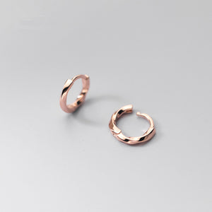 Twist Hoop Earrings