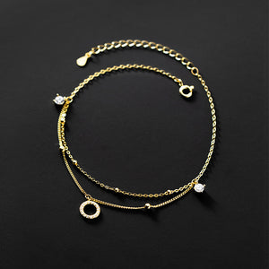 Chic Circle Chain Anklet