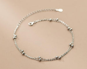 Double Punk Chain Anklet