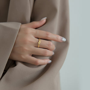 Cute Knotted Ring