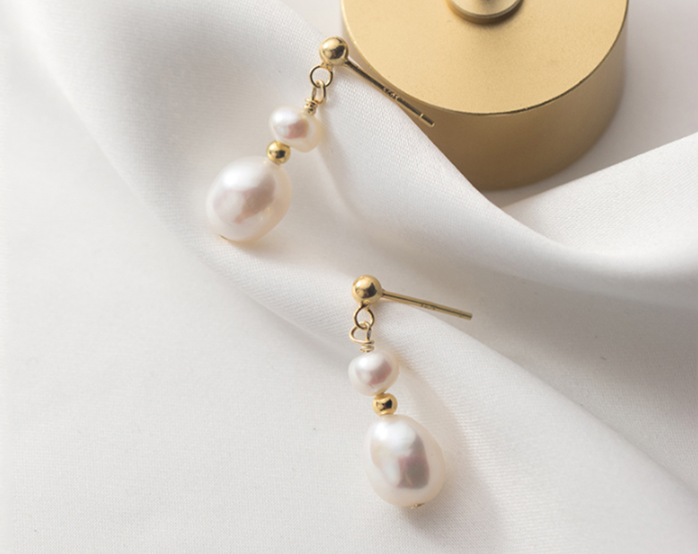 Baroque Pearl Earrings