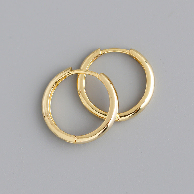 Simple Hoop Earrings