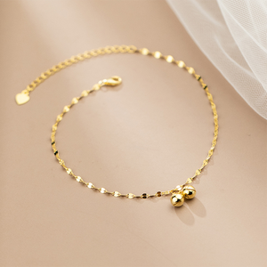 Double Bell Chain Anklet