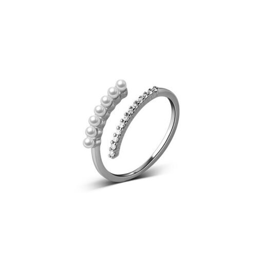 Pearl and Zircon Harmony Ring - Image 6