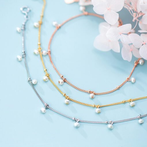 Chain Pearl Bracelet - Image 9