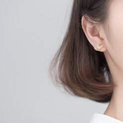 Butterfly Clip On Earrings