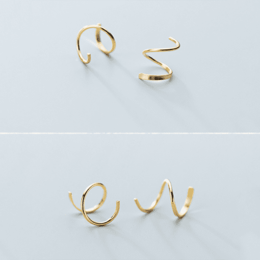 Minimalist Ear Clip Earrings - Image 5